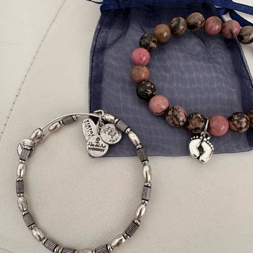 Alex and Ani Silver Bracelet
